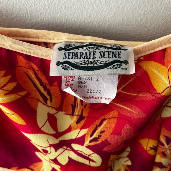 Vintage 90s Taboo Dress - Separate Scene Size M - Picture 3 of 4